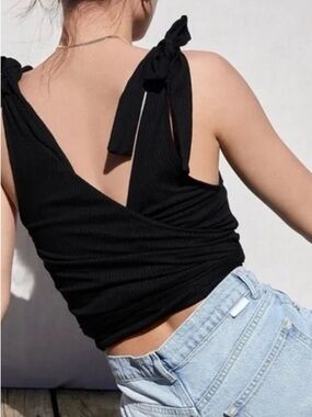 Wethefree Free People Liz Wrap Tank